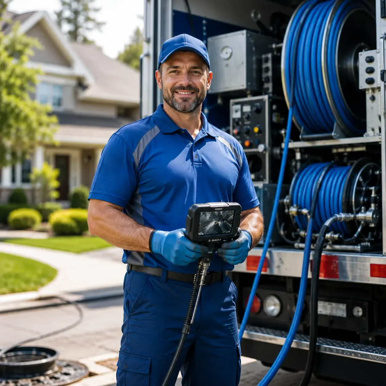 Local outdoor drain cleaning specialists in Whittaker, MI